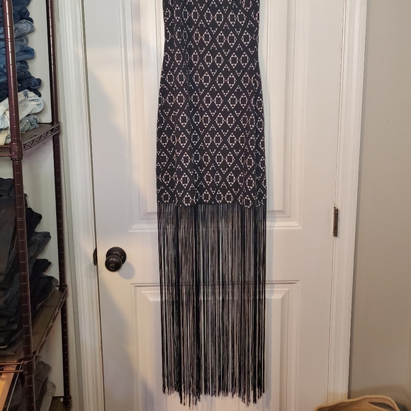 HALTER FRINGE DRESS - Picture 8 of 8